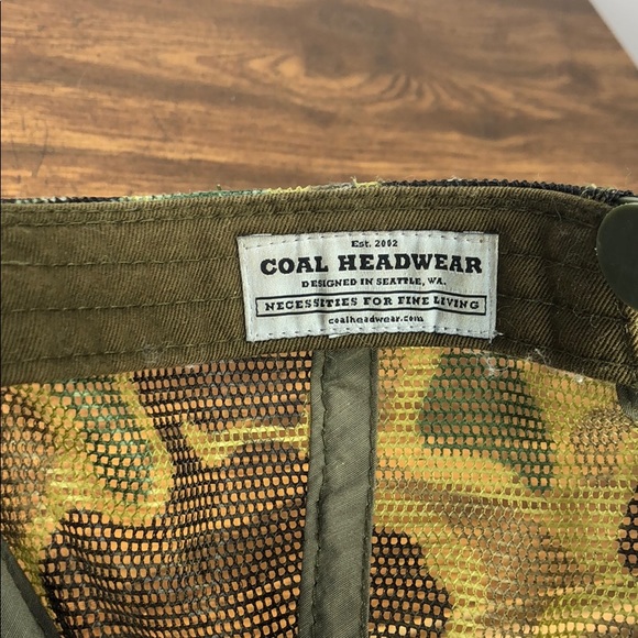 Distressed Coal RV Camouflage SnapBack Hat - Picture 10 of 11